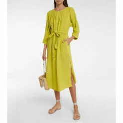 Velvet Christelle Cotton Kaftan Midi Dress