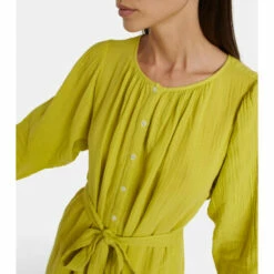 Velvet Christelle Cotton Kaftan Midi Dress -Gabriela Hearst Sales unnamed file 15