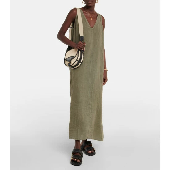 Velvet Acadia Linen Maxi Dress 3 Velvet Acadia Linen Maxi Dress