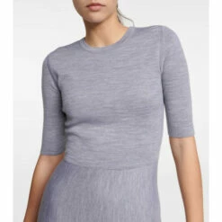 Gabriela Hearst Seymore Wool, Cashmere And Silk Dress -Gabriela Hearst Sales unnamed file 184