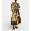 Gabriela Hearst Dexter Printed Silk Maxi Dress