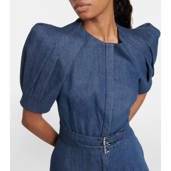 Gabriela Hearst Patricia Denim Midi Dress 5 Gabriela Hearst Patricia Denim Midi Dress - Image 3