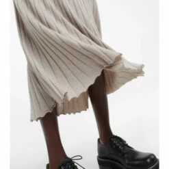 Gabriela Hearst Amor Silk And Cashmere Midi Dress -Gabriela Hearst Sales unnamed file 227