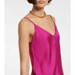 Velvet Poppy Slip Midi Dress -Gabriela Hearst Sales unnamed file 230