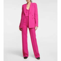 Gabriela Hearst Vesta High-rise Flared Wool Pants