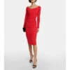Velvet Gauzy Whisper Jersey Midi Dress -Gabriela Hearst Sales unnamed file 244