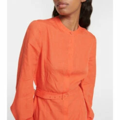 Gabriela Hearst Massey Linen Maxi Dress -Gabriela Hearst Sales unnamed file 26