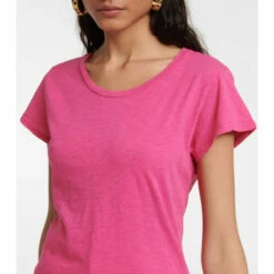 Velvet Odelia Cotton Jersey T-shirt -Gabriela Hearst Sales unnamed file 261