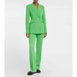 Gabriela Hearst Stephanie Double-breasted Virgin Wool Blazer