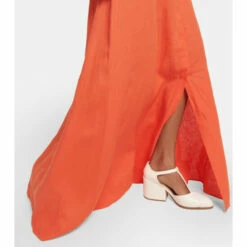 Gabriela Hearst Massey Linen Maxi Dress -Gabriela Hearst Sales unnamed file 27