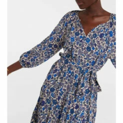 Velvet Maddy Floral Midi Dress -Gabriela Hearst Sales unnamed file 292