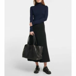 Gabriela Hearst May Wool, Silk, And Cashmere Turtleneck Sweater