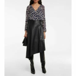 Velvet Edna Printed Georgette Blouse