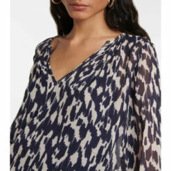 Velvet Edna Printed Georgette Blouse -Gabriela Hearst Sales unnamed file 299