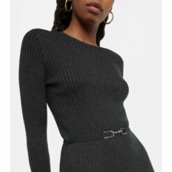 Gabriela Hearst Wool And Silk Maxi Dress -Gabriela Hearst Sales unnamed file 3