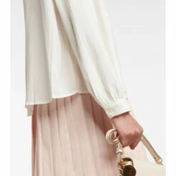 Velvet Josey Challis Blouse -Gabriela Hearst Sales unnamed file 308