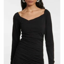 Velvet Tori Cotton-blend Jersey Midi Dress -Gabriela Hearst Sales unnamed file 31