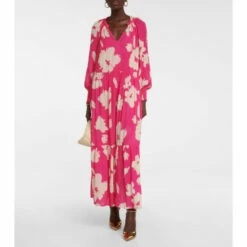 Velvet Luella Printed Maxi Dress