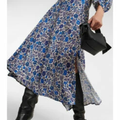 Velvet Titania Floral Midi Skirt 9 Velvet Titania Floral Midi Skirt -Gabriela Hearst Sales unnamed file 330