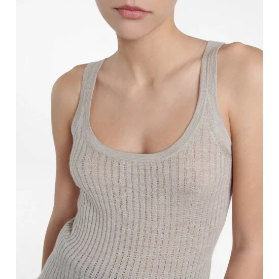 Gabriela Hearst Nevin Cashmere And Silk Tank Top 5 Gabriela Hearst Nevin Cashmere And Silk Tank Top - Image 3
