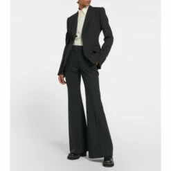 Gabriela Hearst High-rise Wide Wool Pants