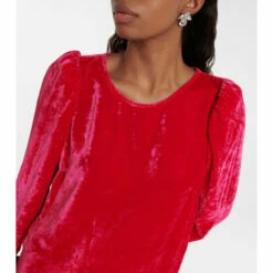 Velvet Minidress -Gabriela Hearst Sales unnamed file 385