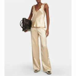 Gabriela Hearst Arrow Silk Top