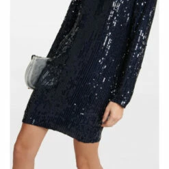 Velvet Veda Sequined Minidress -Gabriela Hearst Sales unnamed file 460