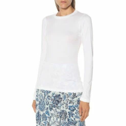 Velvet Zofina Cotton Jersey Top -Gabriela Hearst Sales unnamed file 531