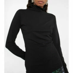 Velvet Talisia Cotton Turtleneck Top -Gabriela Hearst Sales unnamed file 543