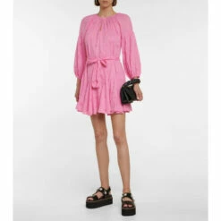 Velvet Gracie Cotton Minidress