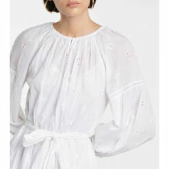 Velvet Gracie Cotton Minidress -Gabriela Hearst Sales unnamed file 571