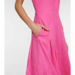 Gabriela Hearst Margritte Linen Midi Dress -Gabriela Hearst Sales unnamed file 592