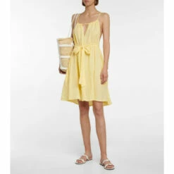 Velvet Dora Linen Minidress