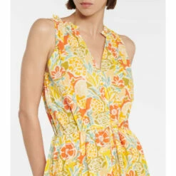 Velvet Ramona Printed Midi Dress -Gabriela Hearst Sales unnamed file 618