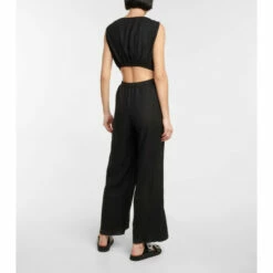 Velvet Vivi Cutout Linen Jumpsuit -Gabriela Hearst Sales unnamed file 624
