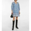 Velvet Lilah Printed Cotton Minidress -Gabriela Hearst Sales unnamed file 637