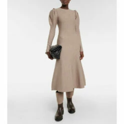 Gabriela Hearst Aidan Leather And Cashmere Felt Boots