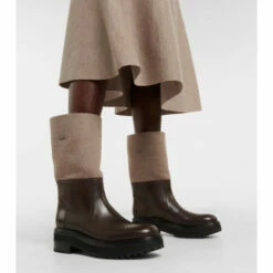 Gabriela Hearst Aidan Leather And Cashmere Felt Boots 9 Gabriela Hearst Aidan Leather And Cashmere Felt Boots -Gabriela Hearst Sales unnamed file 642