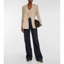 Gabriela Hearst Kees Linen And Cotton Corduroy Blazer