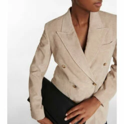 Gabriela Hearst Kees Linen And Cotton Corduroy Blazer -Gabriela Hearst Sales unnamed file 678