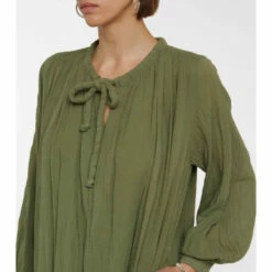 Velvet Frankie Cotton Voile Midi Dress 8 Velvet Frankie Cotton Voile Midi Dress -Gabriela Hearst Sales unnamed file 715