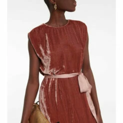 Kandace Velvet Midi Dress -Gabriela Hearst Sales unnamed file 72