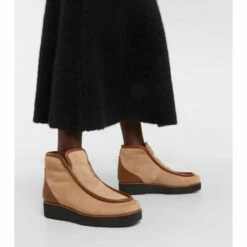 Gabriela Hearst Tyga Shearling-lined Suede Boots -Gabriela Hearst Sales unnamed file 726
