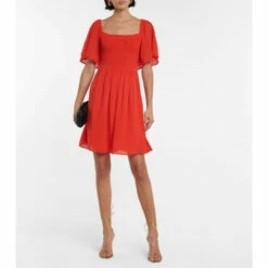 Velvet Esme Cotton Gauze Minidress