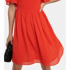 Velvet Esme Cotton Gauze Minidress -Gabriela Hearst Sales unnamed file 738