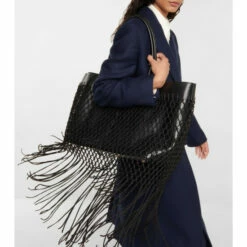 Gabriela Hearst Mcewan Fishnet Leather Tote