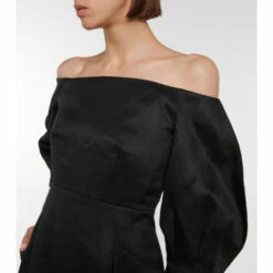 Gabriela Hearst Majano Off-shoulder Midi Dress -Gabriela Hearst Sales unnamed file 800