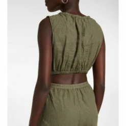 Velvet Vivi Cutout Linen Jumpsuit -Gabriela Hearst Sales unnamed file 805