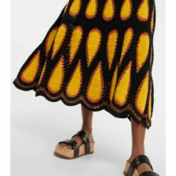 Gabriela Hearst Aidy Crochet Cashmere Midi Dress -Gabriela Hearst Sales unnamed file 809